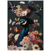 Floral Peacock Jigsaw Puzzle 1000 Pieces